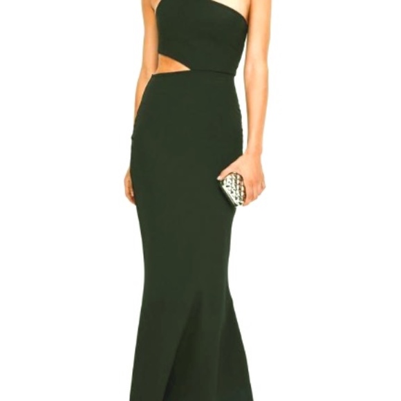 costume made Dresses & Skirts - Black evening gown, cut out, 1 shoulder maxi dress